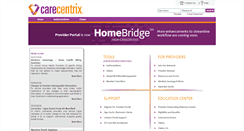 Desktop Screenshot of carecentrixportal.com
